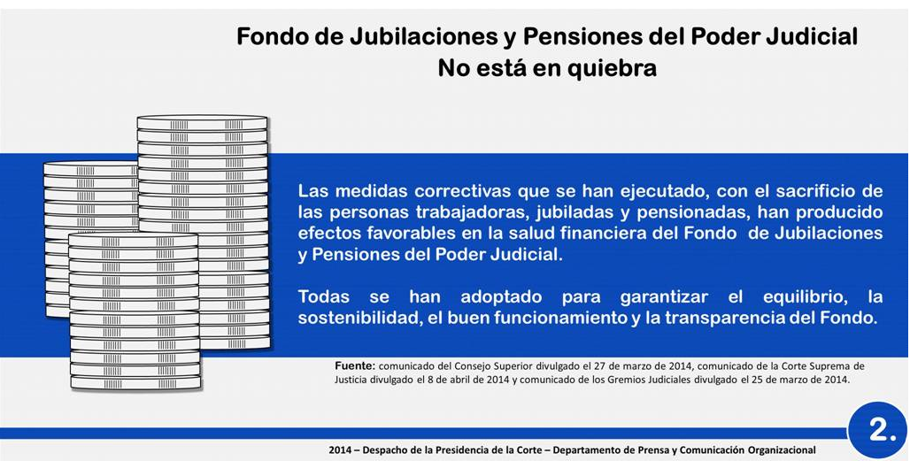 Fondo De Jubilaciones Y Pensiones Del Poder Judicial - EJECUTACION ...